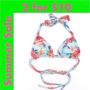 Gianni Bini floral bikini top SALE